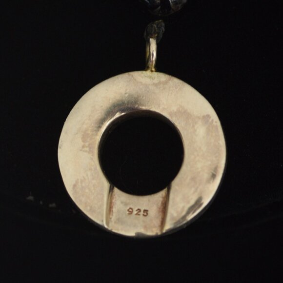 Tiffany & Co. Onyx Bead Necklace With Engraved Toggle Clasp - 925 - Picture 6 of 8